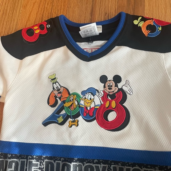 VINTAGE COLLECTIBLE DISNEY WORLD HOCKEY JERSEY 2008 - Picture 4 of 5